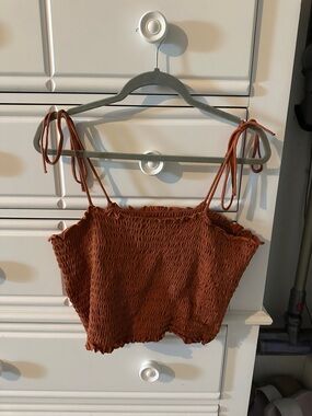 Wild fable bow strap tube top